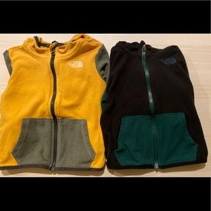 North face toddler jackets , great condition